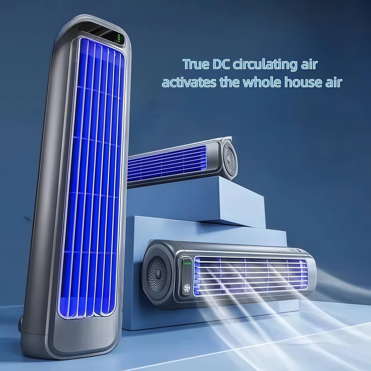 Portable Wireless Charging Air Conditioner