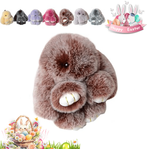 Handmade Soft Bunny Charms