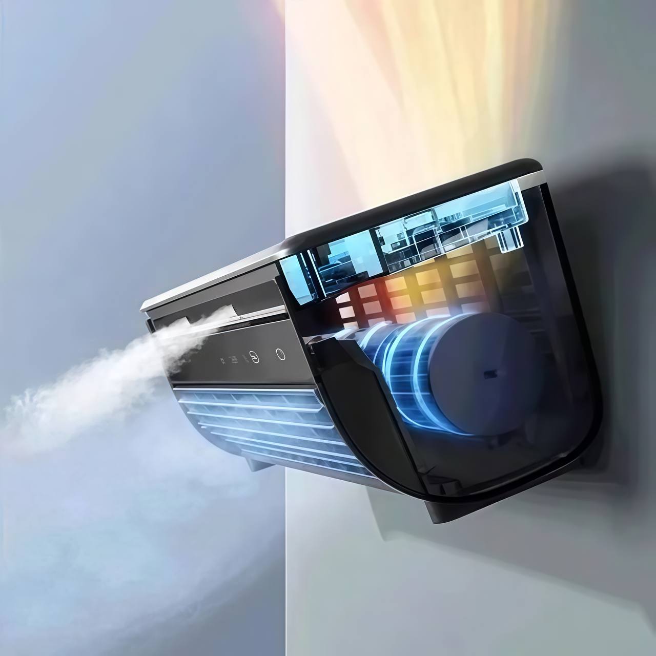 Portable Wireless Charging Air Conditioner