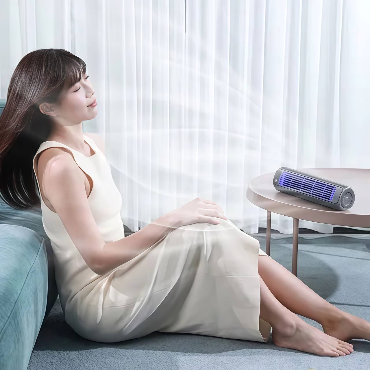 Portable Wireless Charging Air Conditioner