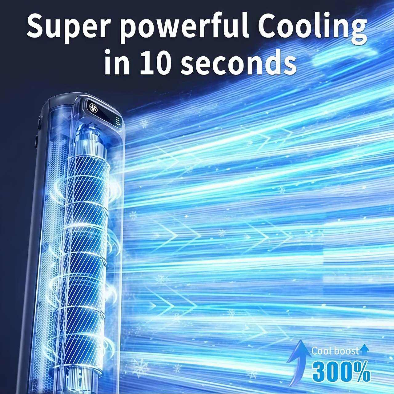 Portable Wireless Charging Air Conditioner