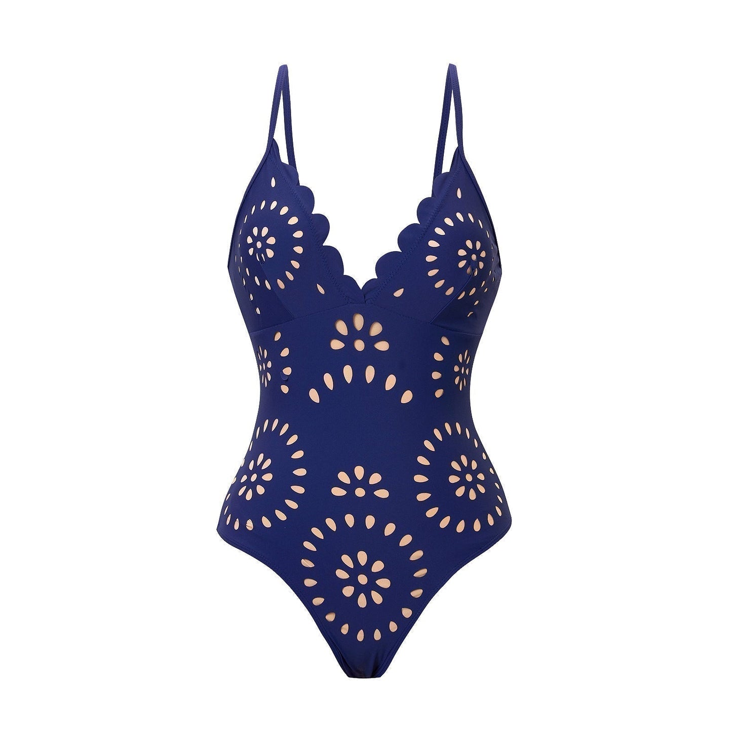 Women's Sexy One Piece Swimsuit with Matching Swim Long Skirt