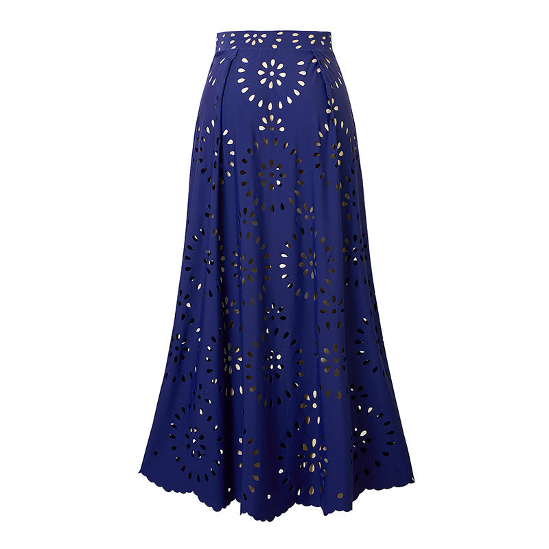 Women's Sexy One Piece Swimsuit with Matching Swim Long Skirt